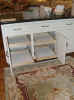 Click to Enlarge all of our sliding shelves come equiped with 100 poud capacity drawer slides from Blum, sure we could use a cheaper slide but the we wouldn't be shelves that slide